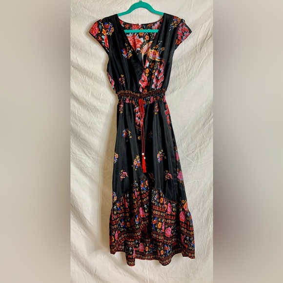 SPANISH🇪🇸 SILK DRESS - Picture 6 of 10